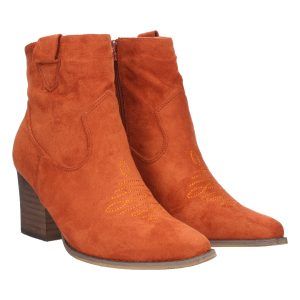 Botines Mujer color Naranja