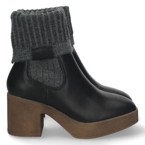 Botines de Tacón para mujer color Negras