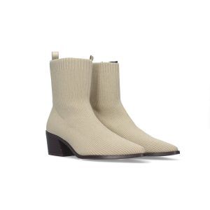 Botines tacón para mujer Oro