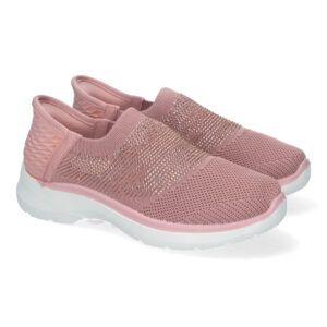 Zapatillas Deportivas de Mujer, Planas, Cómodas Material Elastico