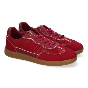 Zapatilla deportivaZapatilla Deportiva Casual de Mujer, Diseño Moderno Combina dos Materiales