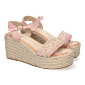 Sandalia de Cuña de Yute para Mujer, Comodas y Elegantes, Diseño Moderno