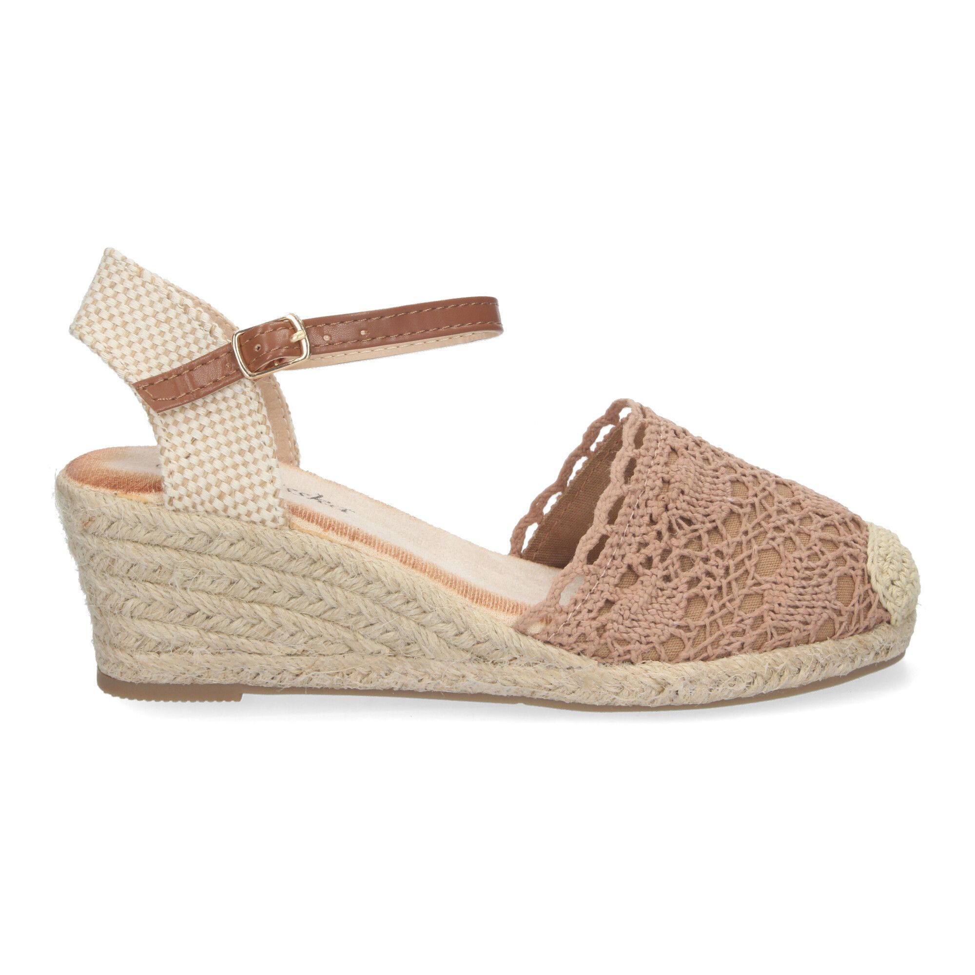 Sandalia de Cuña para Mujer, Estilo Valenciana - Imagen 2