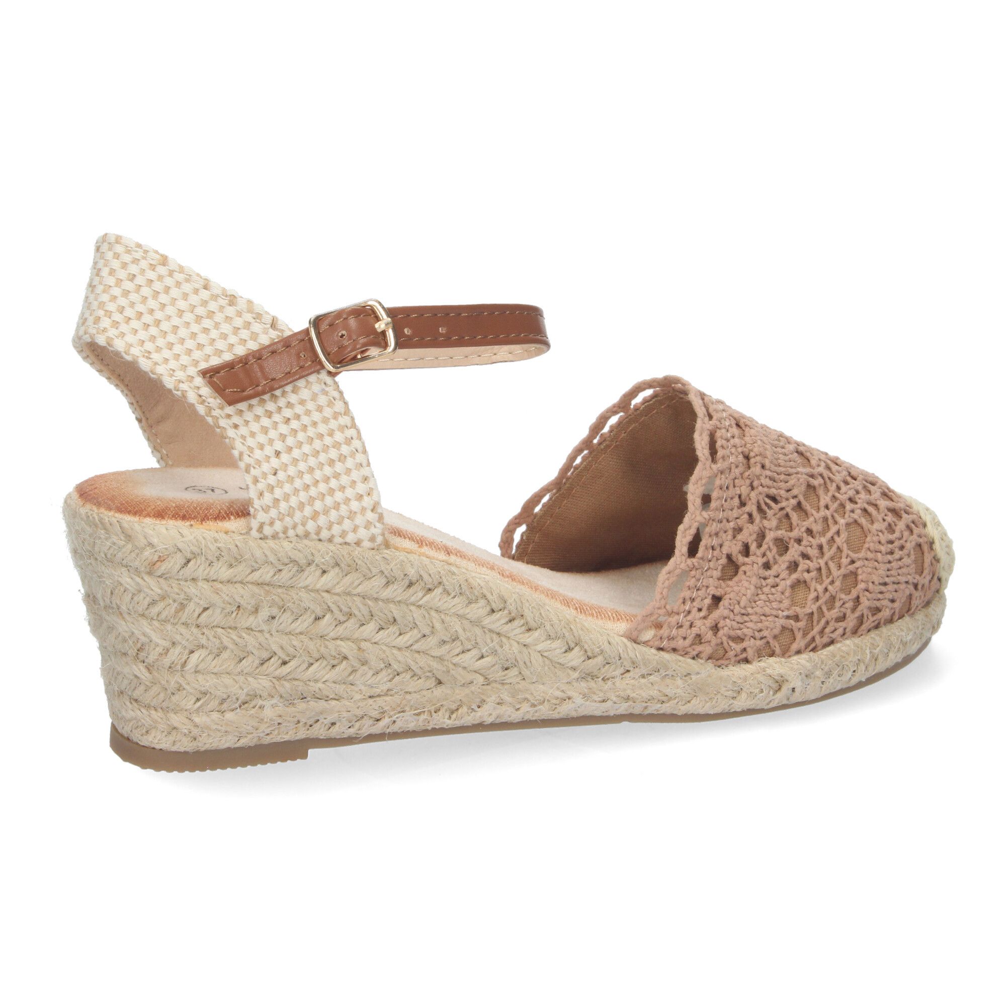 Sandalia de Cuña para Mujer, Estilo Valenciana - Imagen 4