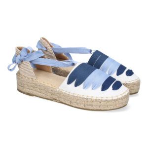 Alpargarta Plana Estilo Valenciana para Mujer, Comodas y Elegantes, Diseño Moderno