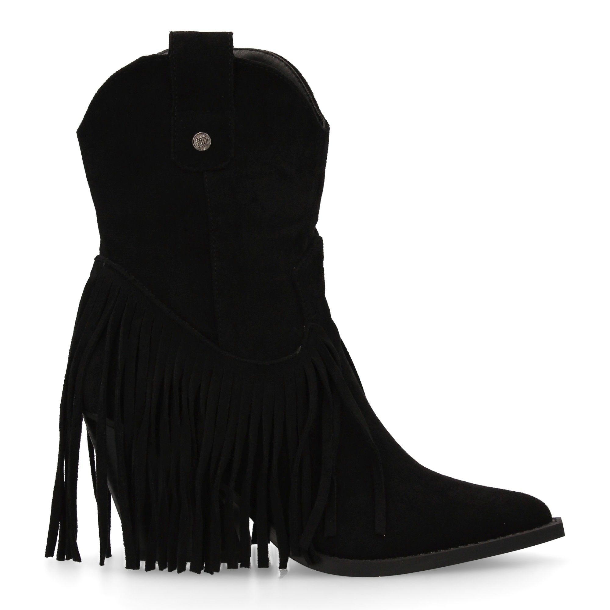 Botin mujer con flecos estilo cowboy - Imagen 2
