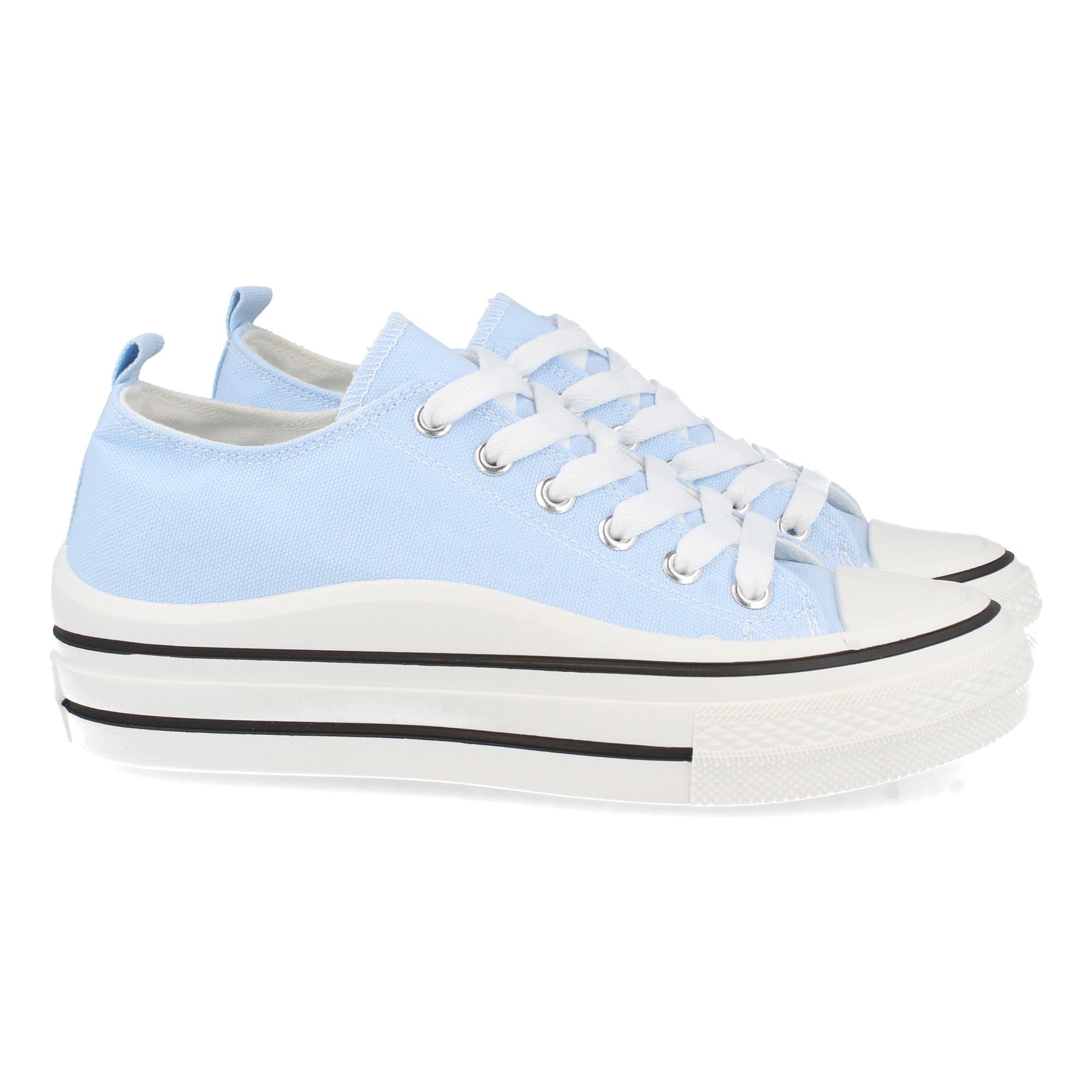 Zapatilla Estilo Bamba con Cordones