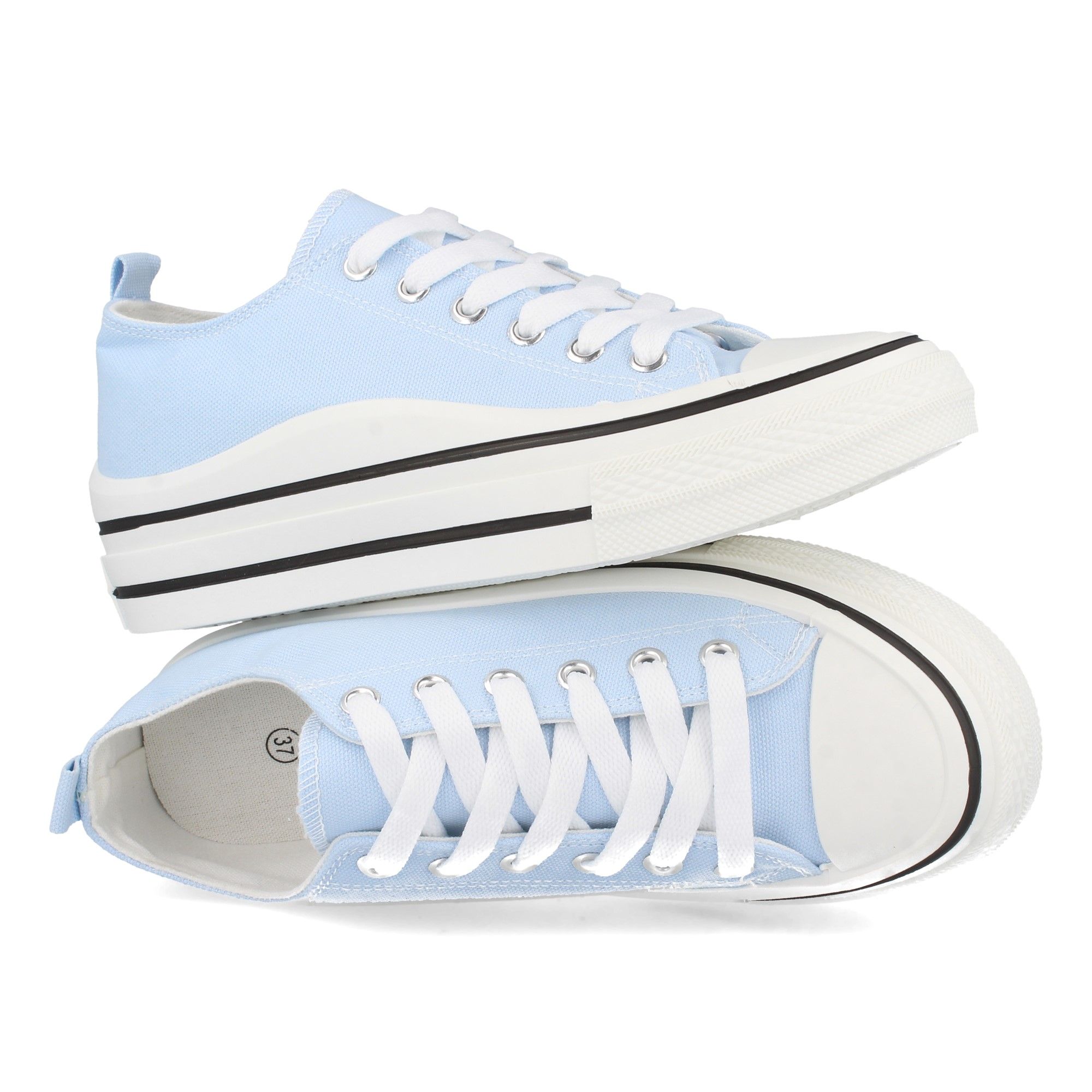 Zapatilla Estilo Bamba con Cordones - Imagen 5