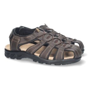 Sandalia Cangrejera Plana de Hombre, Comoda