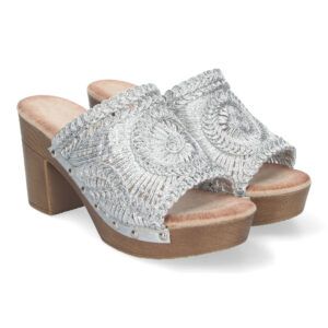 Zueco de Tacon Alto para Mujer, Comodo