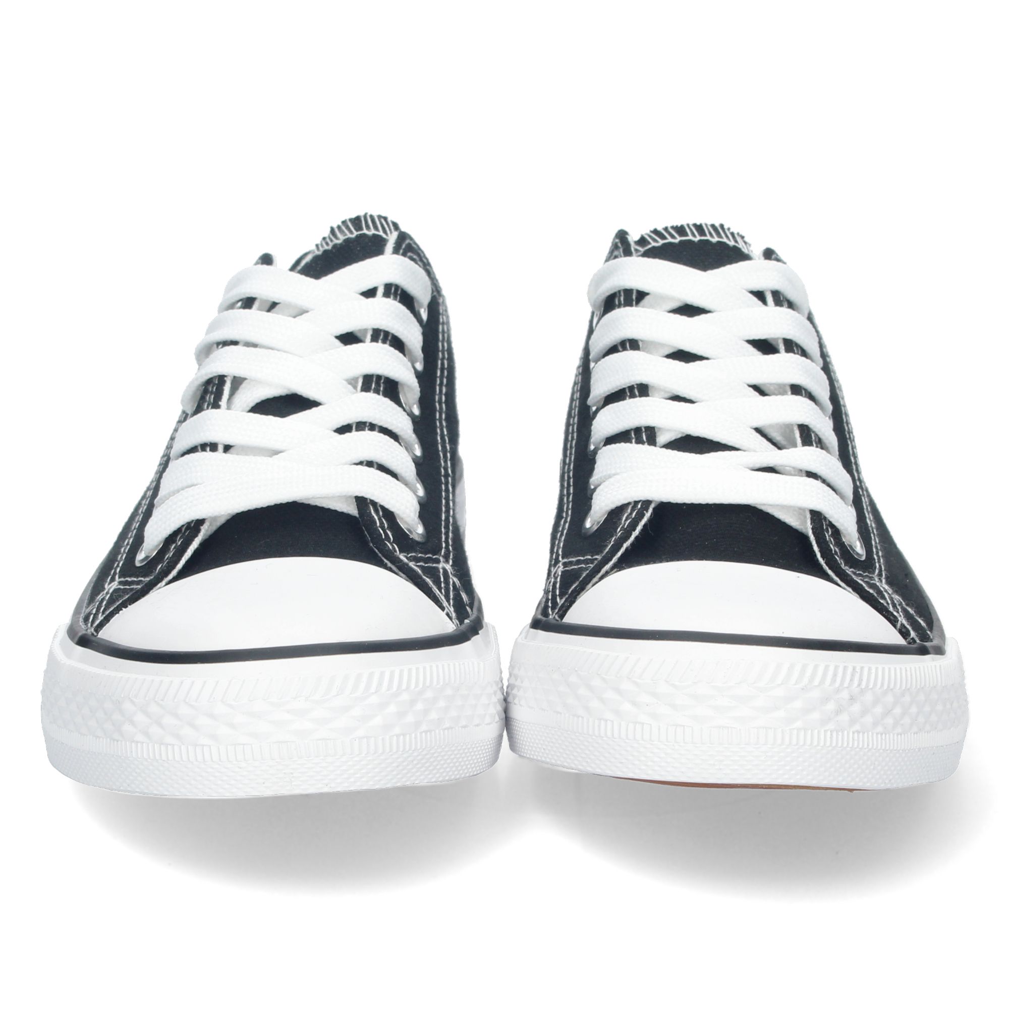 Zapatilla Plana de Lona con Cordones - Imagen 3