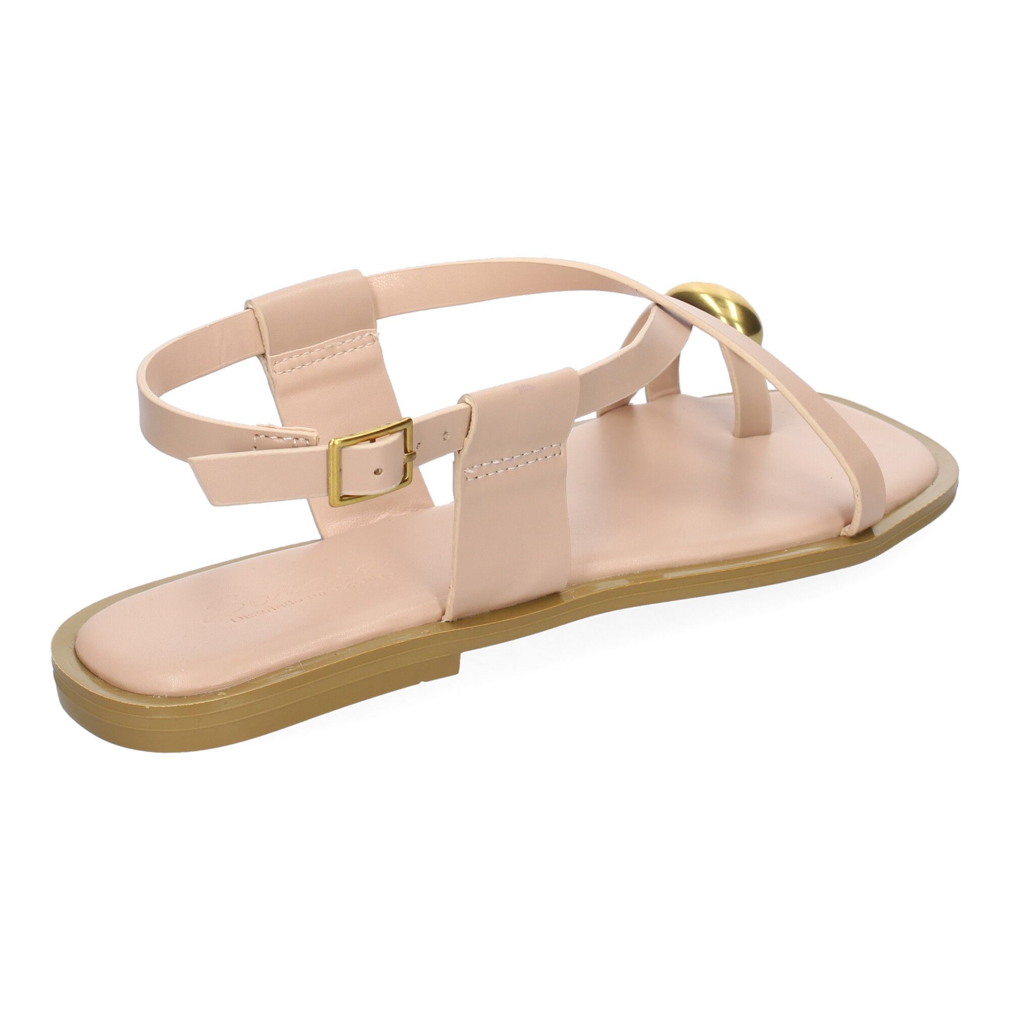 Sandalias Planas de Mujer, Diseño Comodo y Elegante con Cierre de Hebilla Ajustable - Imagen 4