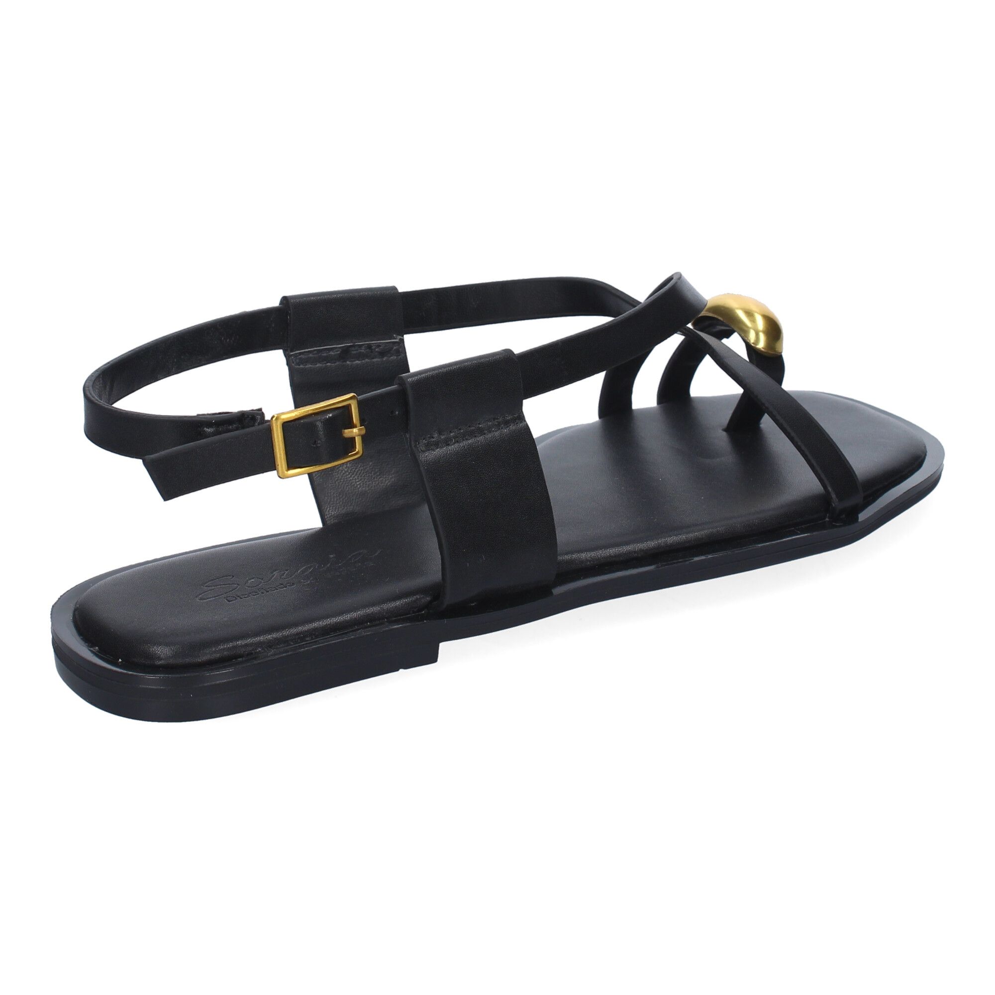 Sandalias Planas de Mujer, Diseño Comodo y Elegante con Cierre de Hebilla Ajustable - Imagen 4