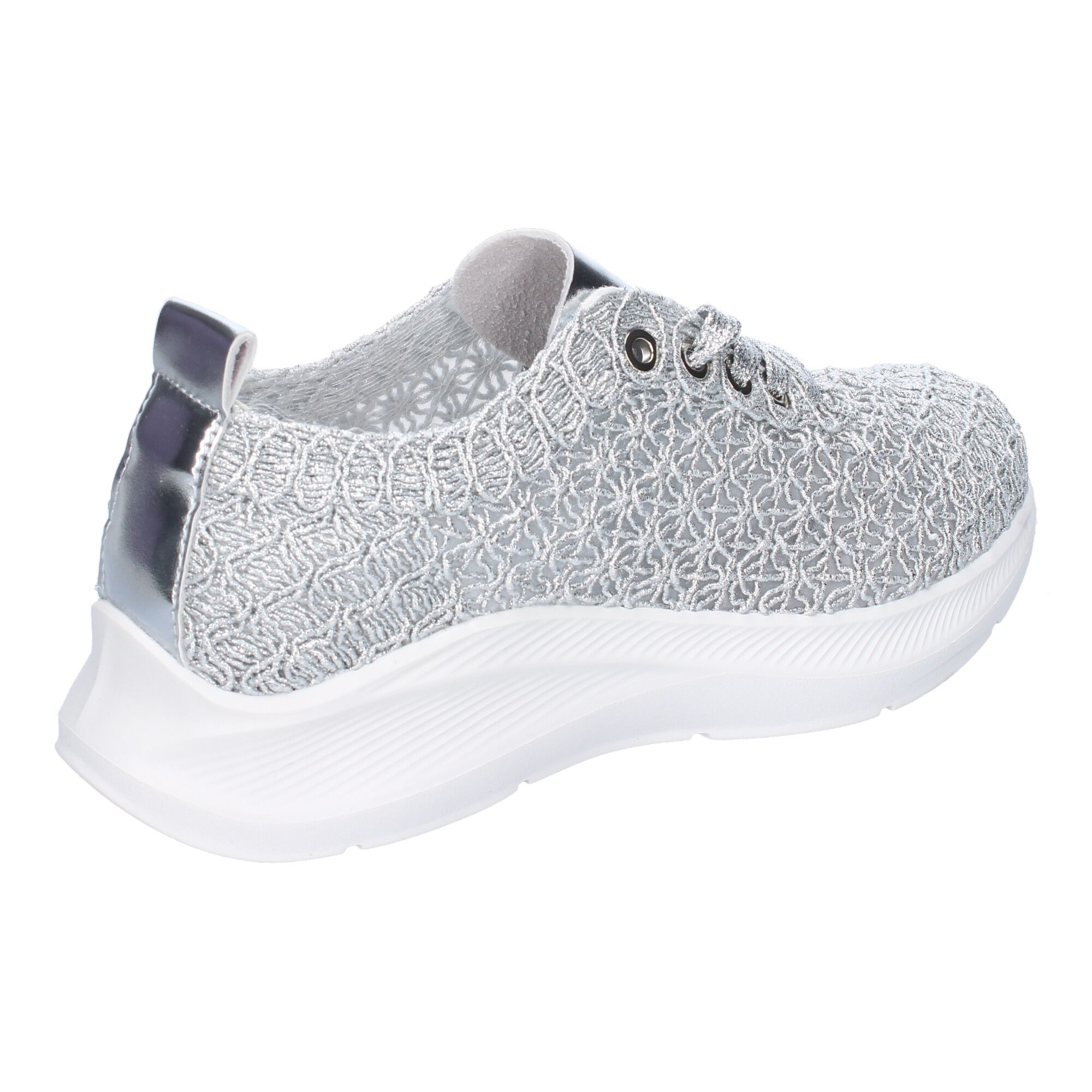 Zapatillas Casual para Mujer, Comodas y Elegantes, Diseño Moderno Bordado con Cierre de Cordones - Imagen 4