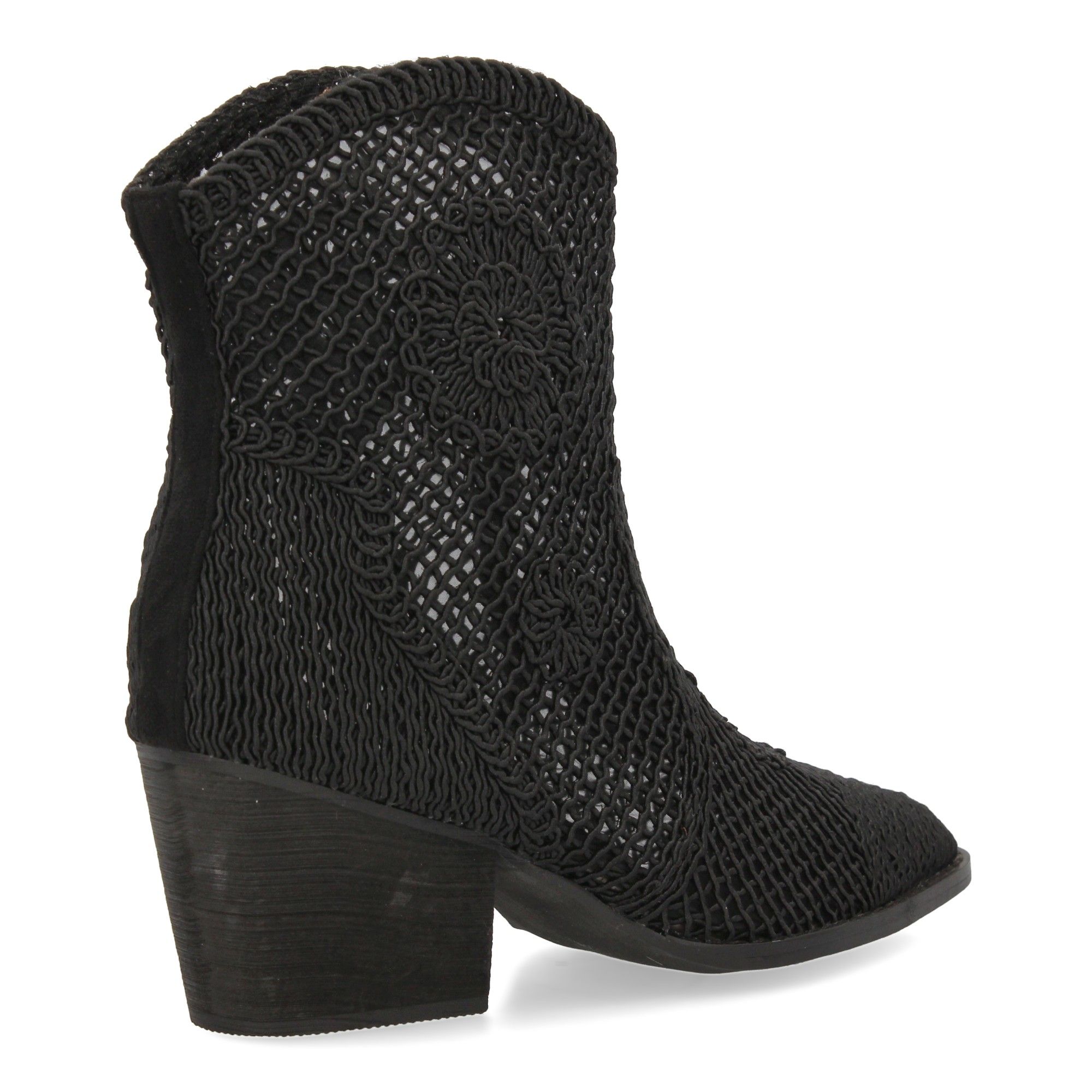 Botines de tacón cubano para mujer, comodos sin cierre, elegantes. - Imagen 4