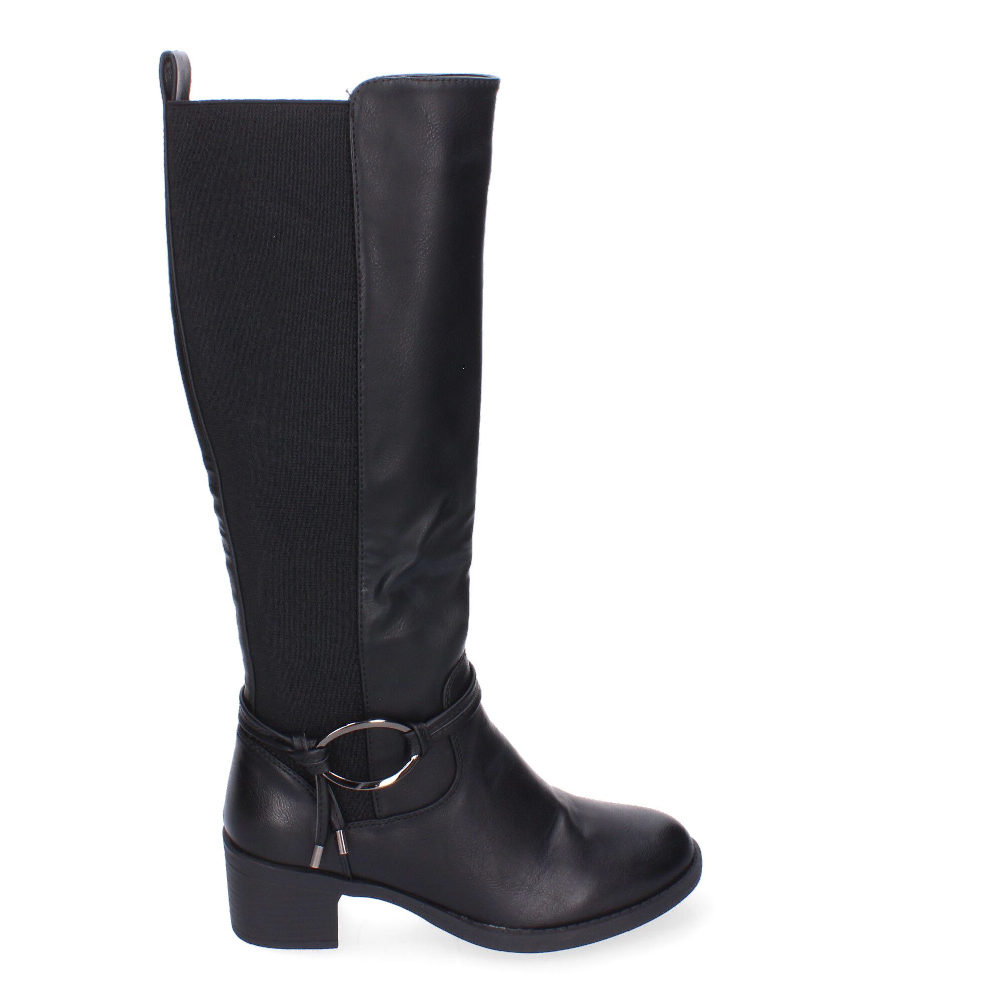 Botas de Tacón para Mujer, Comodas y Elegantes, Detalles de Caña Arrugada - Imagen 2