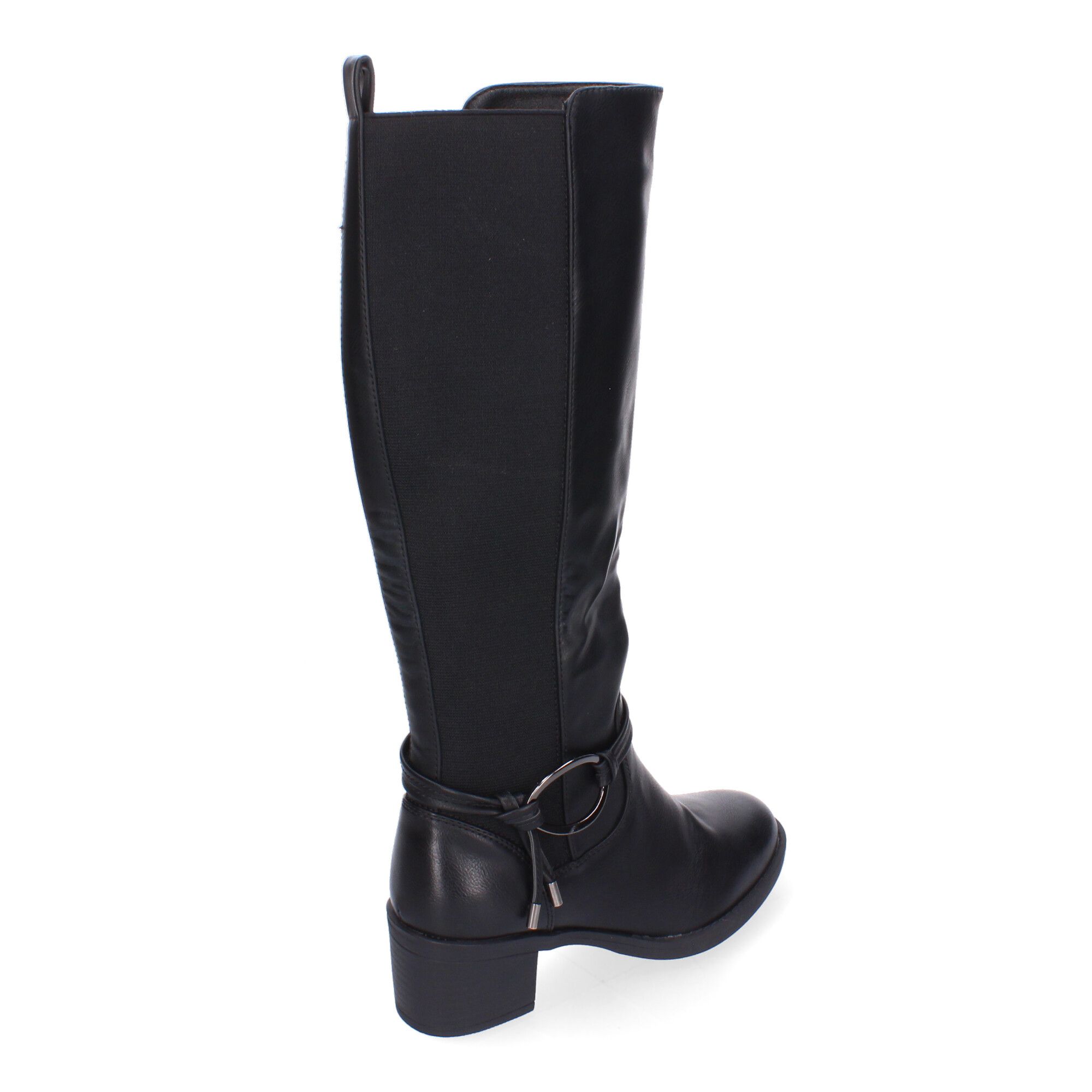 Botas de Tacón para Mujer, Comodas y Elegantes, Detalles de Caña Arrugada - Imagen 4
