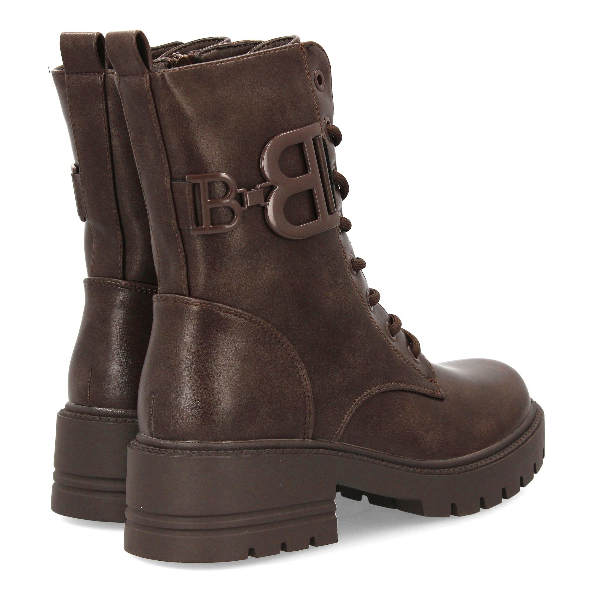 Botín Bota militar con detalle lateral para mujer. - Imagen 5