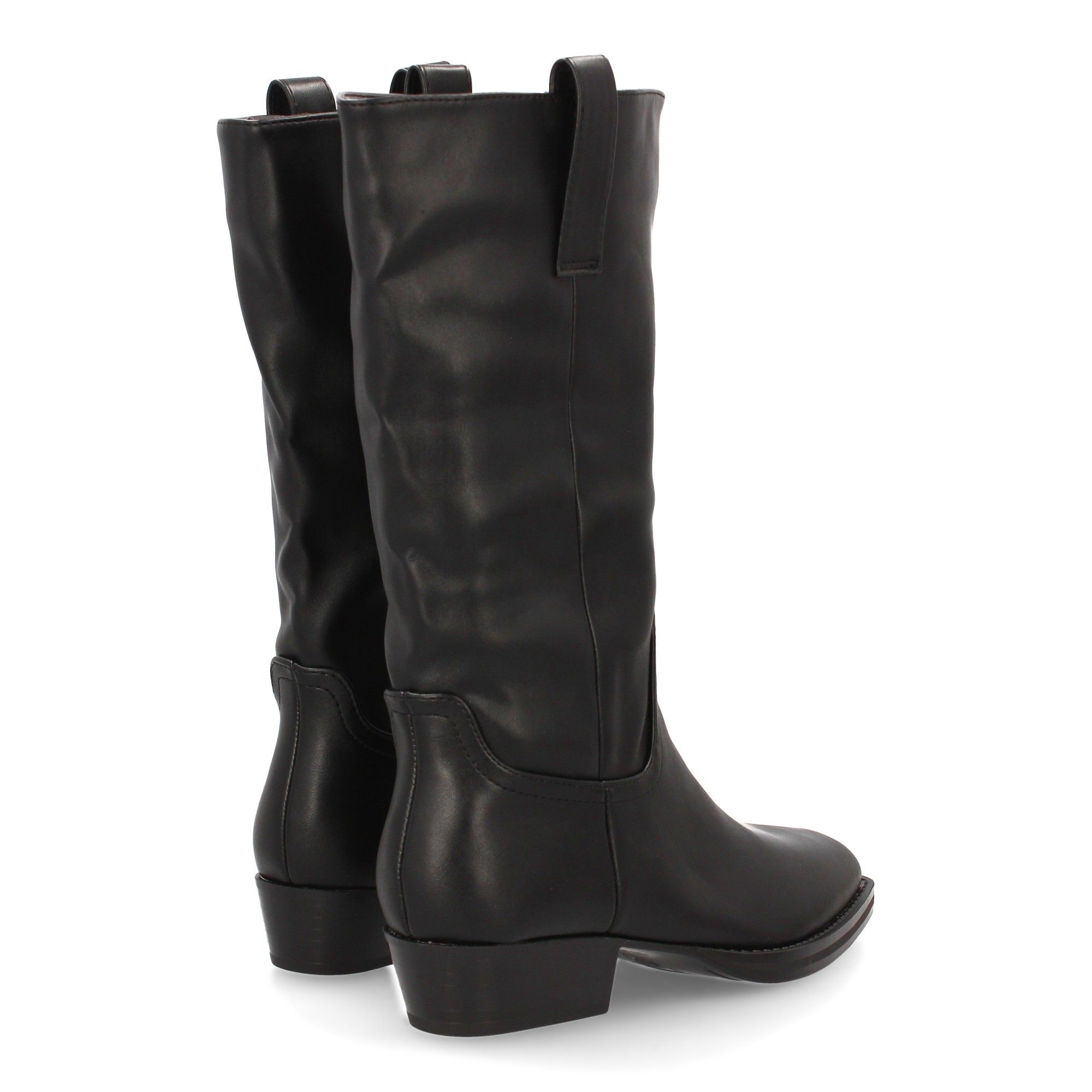 Bota clásica de caña media para mujer. - Imagen 5