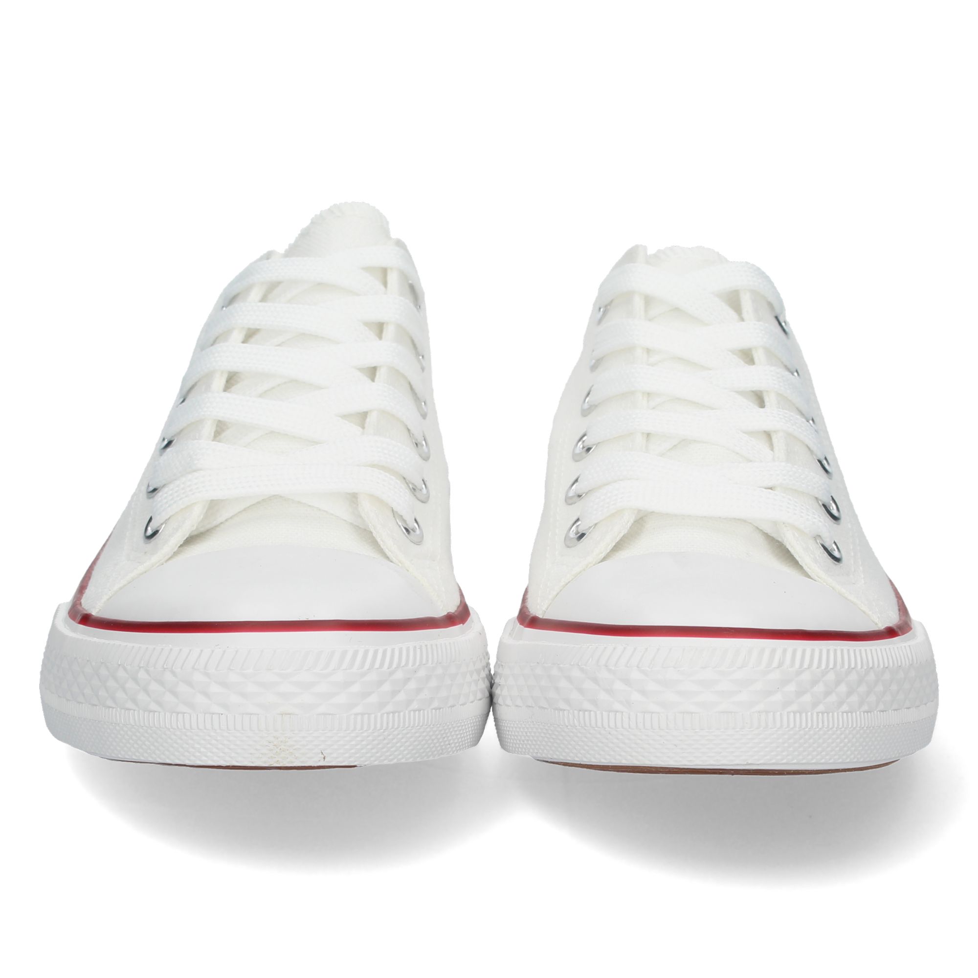 Zapatilla Plana de Lona con Cordones - Imagen 3