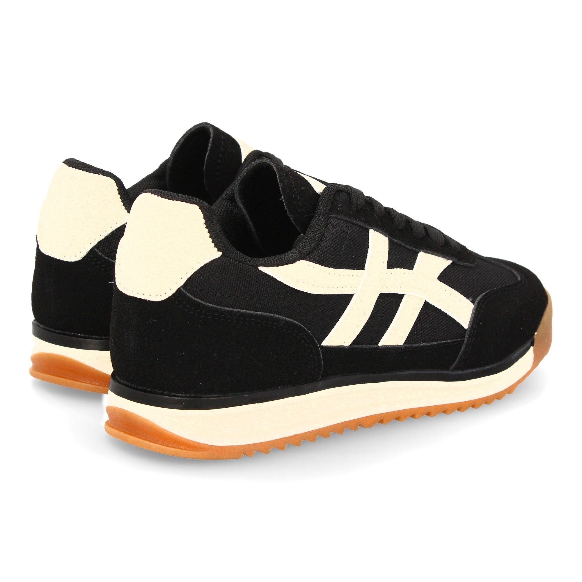 Zapatilla retro para mujer con suela dentada - Imagen 5