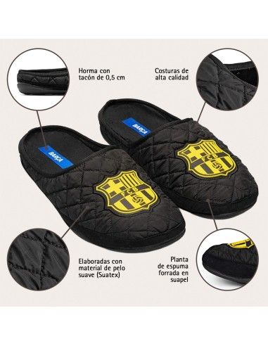 Zapatillas de estar por casa del FC Barcelona - Imagen 5