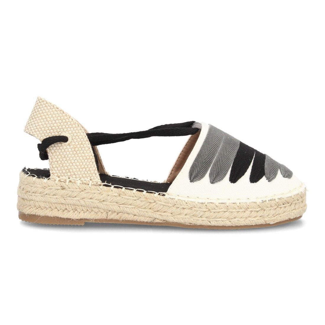 Sandalias alpargatas de inspiración mediterránea para mujer. - Imagen 2