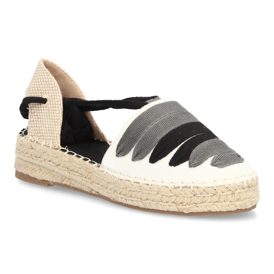Sandalias alpargatas de inspiración mediterránea para mujer. - Imagen 3