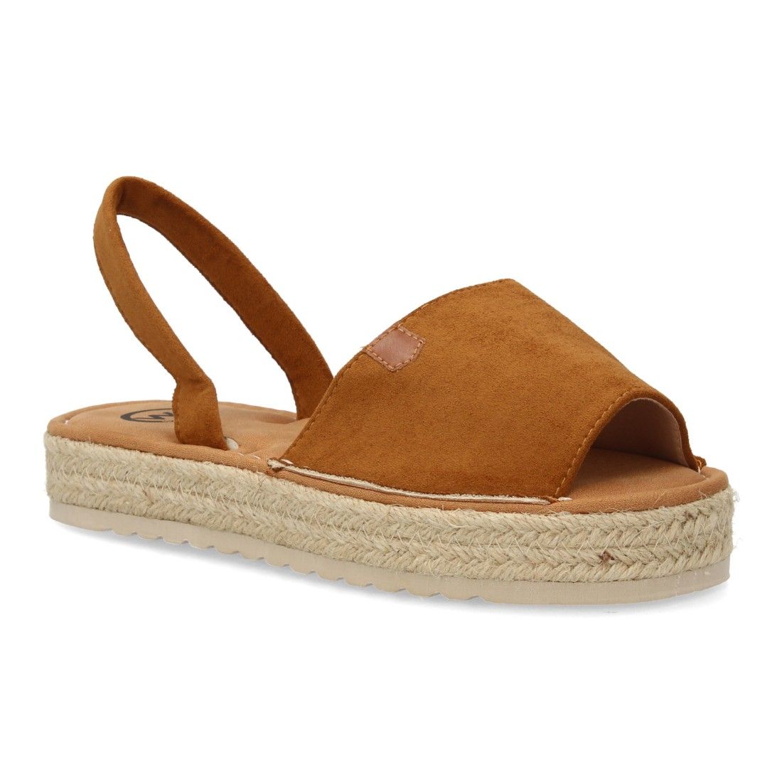 Sandalia de mujer con cuña Sandalias estilo menorquina con plataforma - Imagen 3