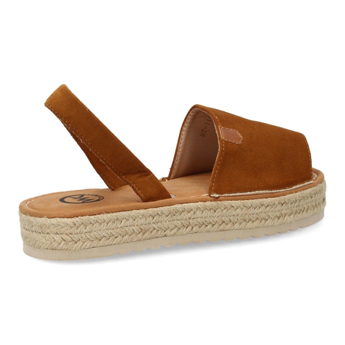 Sandalia de mujer con cuña Sandalias estilo menorquina con plataforma - Imagen 4