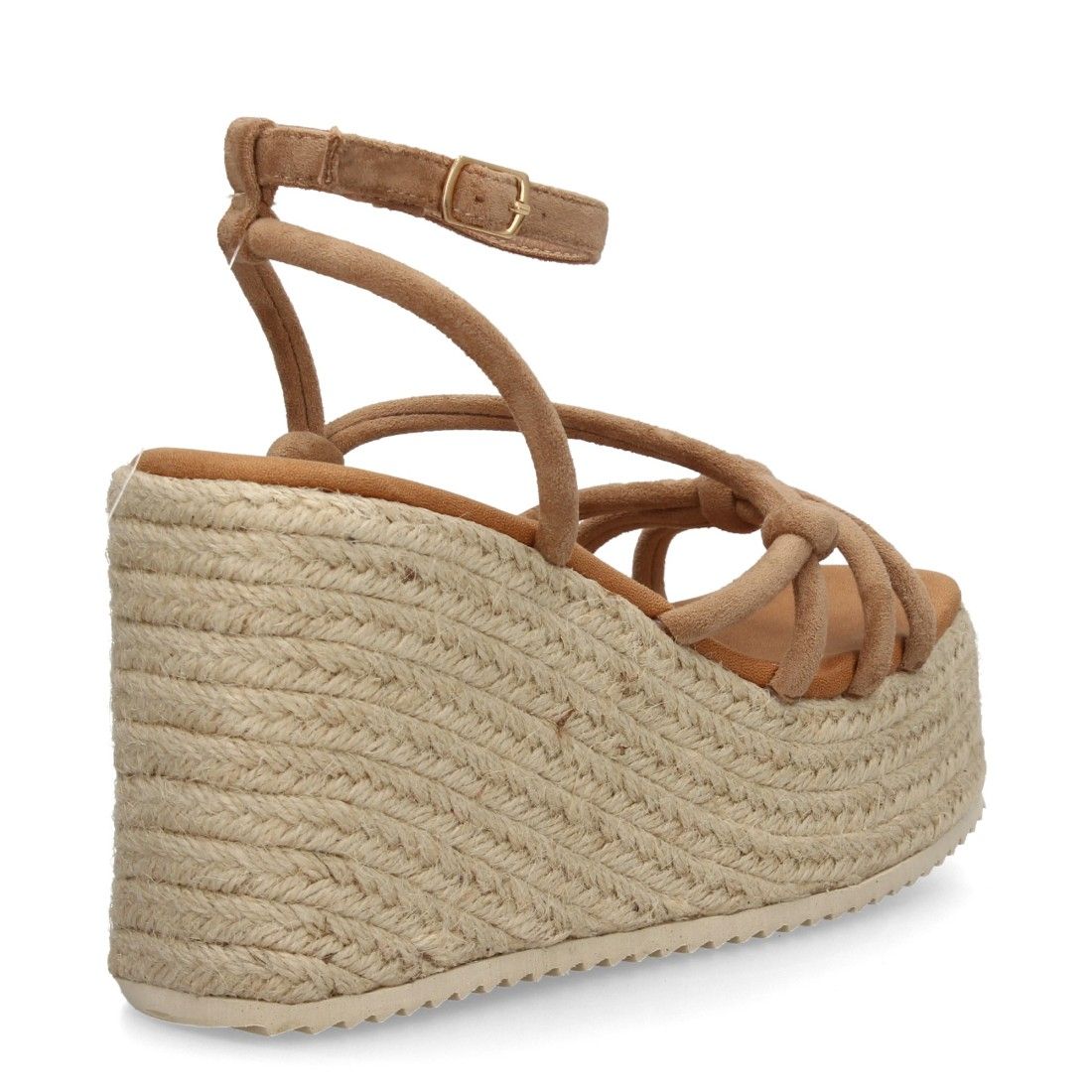 Sandalias de cuña con tiras cruzadas - Imagen 5