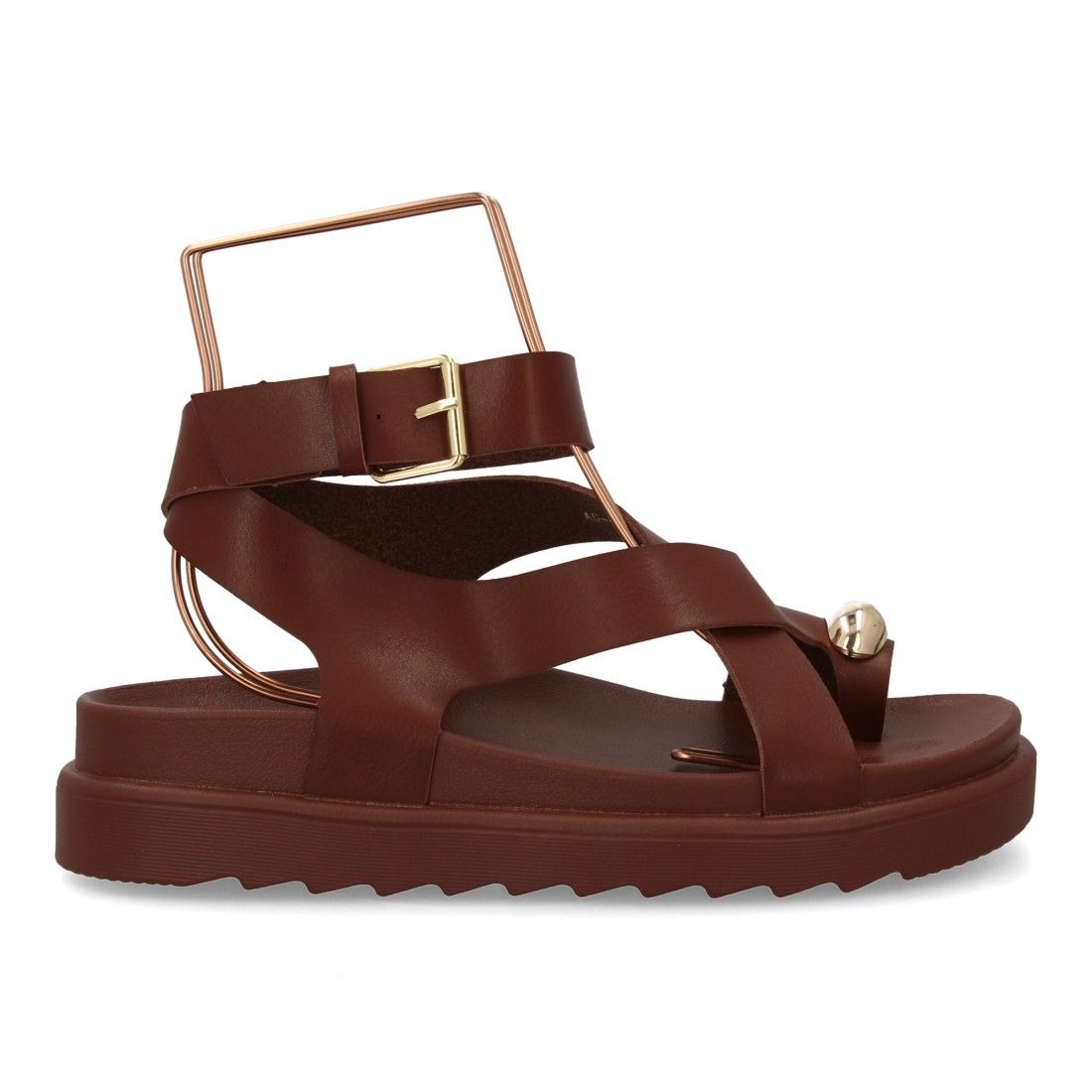 Sandalias de mujer con diseño de tiras anchas - Imagen 3