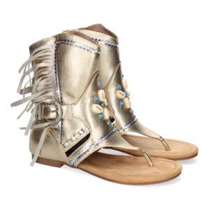 Sandalia Plana para Mujer, Tipo Esclava