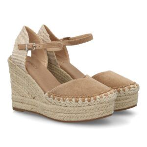Sandalia valenciana tipo alpargata de cuña