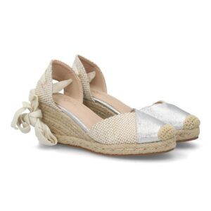 Alpargata de cuña baja de esparto