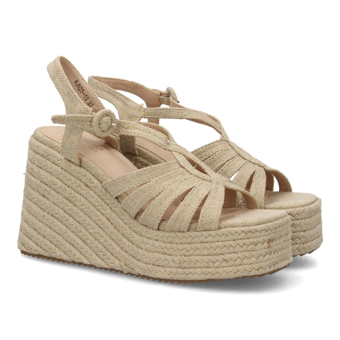 Sandalia de mujer con cuña Sandalia cuña plataforma mujer cómoda