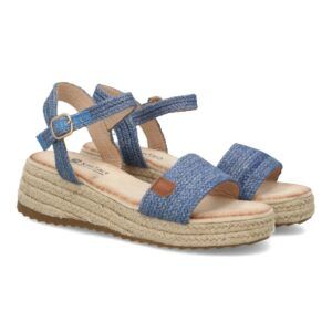 Sandalias para mujer de Verano con Cuña de Yute