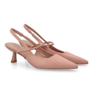 Zapatos de tacon destalonados elegantes