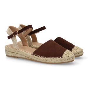 Sandalia Alpargata de mujer con diseño abierto,