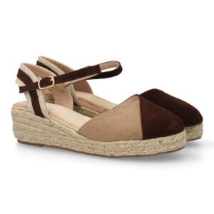 Sandalia de Cuña de Yute para Mujer