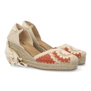 Alpargata de mujer con ribete decorativo