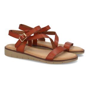 Sandalia de cuña para mujer con diseño
