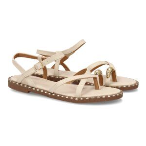 Sandalia de cuña para mujer con diseño