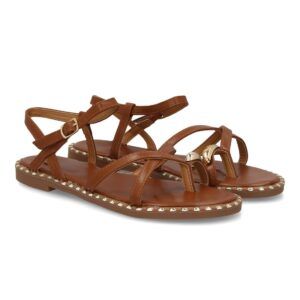 Sandalia de cuña para mujer con diseño