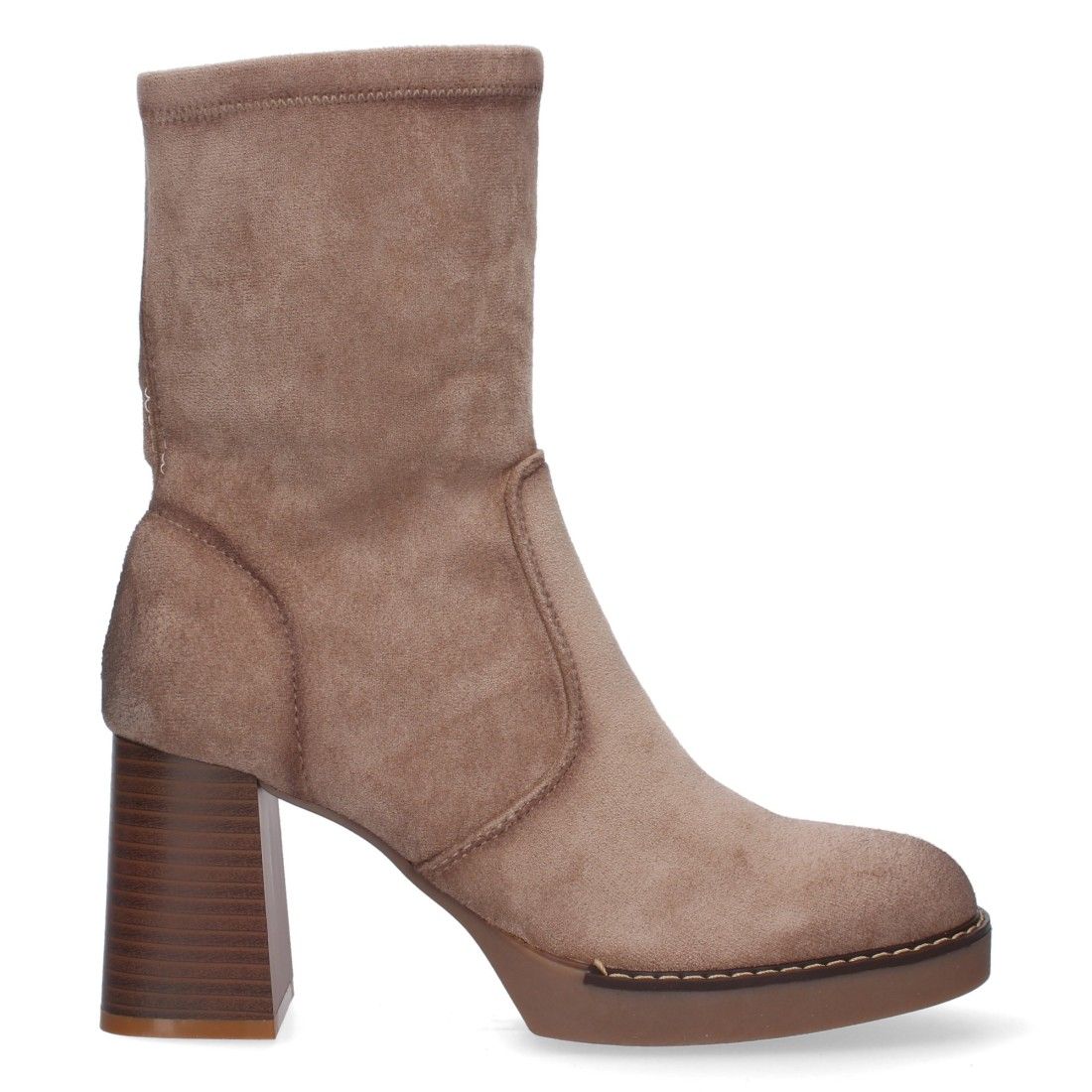 Botín para mujer - Beige - Imagen 2