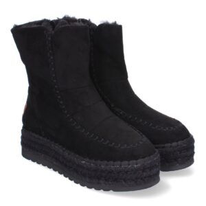 Botínes para Mujer, Cómodas y Elegantes, Estilo Moderno - Negro