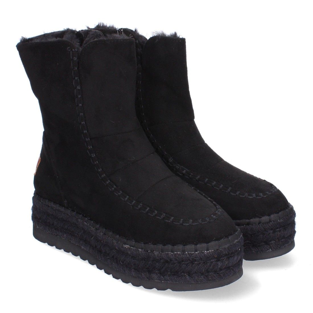 Botínes para Mujer, Cómodas y Elegantes, Estilo Moderno - Negro