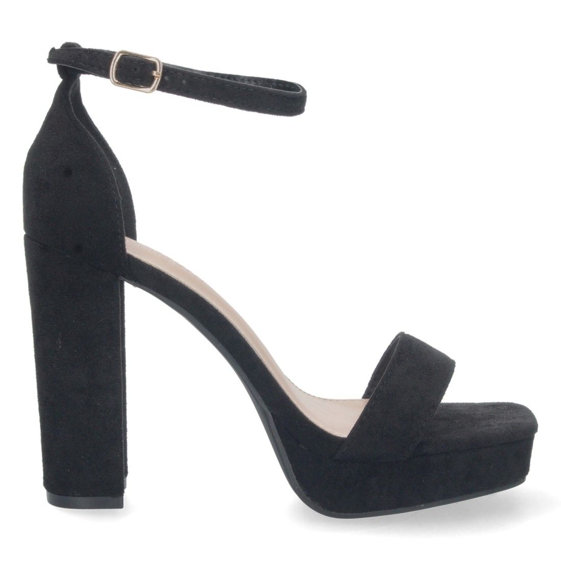 Sandalia de Tacón Ankle Strap con Hebilla - Imagen 2