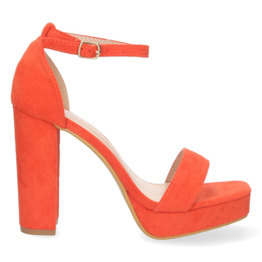 Sandalia de Tacón Ankle Strap con Hebilla - Imagen 2
