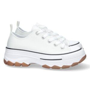 Zapatilla de Lona con Cordones
